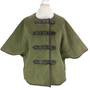 MEMBERS ONLY microfiber cape with arm slits - SZ M